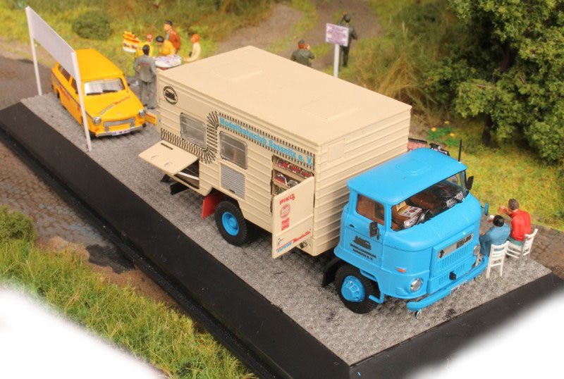 Carcasse De Camion IFA W50 à L'échelle H0 (1:87) - Maquette Limitée - Neuf