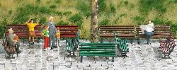 12 Parkbänke