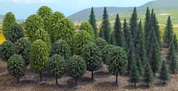 For�t m�lang�e avec 50 arbres