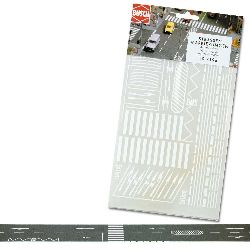 Marques de rues � frictionner