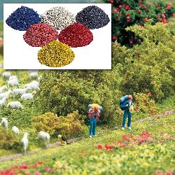 Streupulver-Set mit 6 Bl�tenfarben