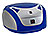 CD-Player & Radio »Blue Boombox«