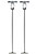 2 Silver Residential and Park Lamps