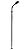 Street Lamp on Concrete Pole