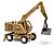 Mobilbagger T174-2 �sienagr�n/Greifer