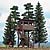 Wald-Set mit Aussichtsturm