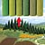 Gel�nde-Teppich Blumenwiese