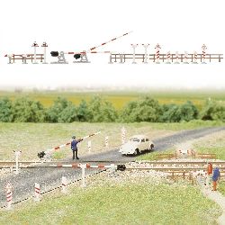 Motiv-Set: Der Bahnübergang für Nebenstrecken